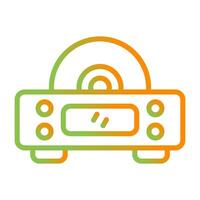 Cd Player Vector Icon