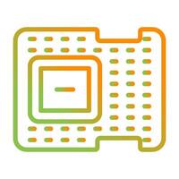 Processor Vector Icon