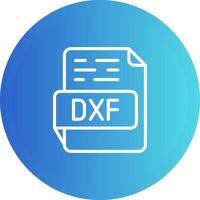 DXF Vector Icon