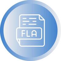 FLA Vector Icon