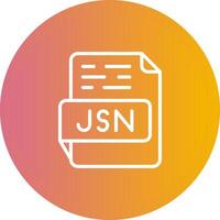 json vector icono