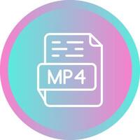 MP4 Vector Icon