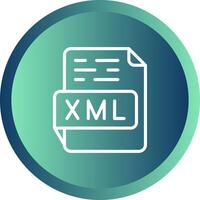 XML Vector Icon