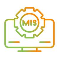 Management Service Vector Icon