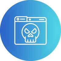 Dark Web Vector Icon