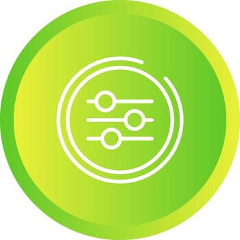 icono de vector de ecualizador