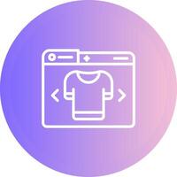 Clothing Store Vector Icon