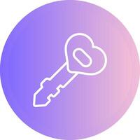 Car Key Vector Icon