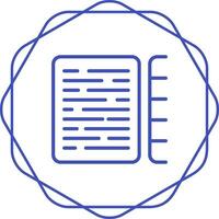 Document Indexing Vector Icon
