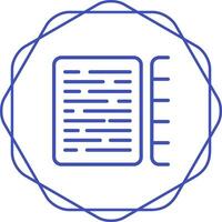 Document Indexing Vector Icon