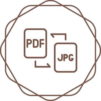 Document Conversion Vector Icon