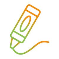 Crayon Vector Icon