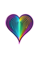 AI generated Love Futuristic Png Illustration Png Transparent Background