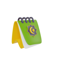 Ramadan 3d icon render clipart png