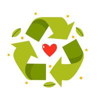 Eco friendly icons vector