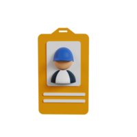 Baseball 3d icon render clipart png