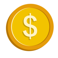Dollar Currency Money Coin Piece, Coin Illustration png