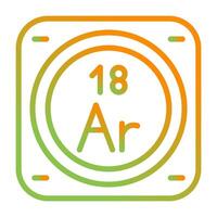 Chemical Element Vector Icon