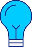 Strategy Blue Filled Icon vector