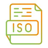 ISO Vector Icon
