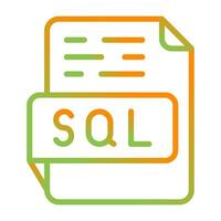 SQL Vector Icon