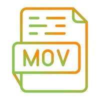 MOV Vector Icon