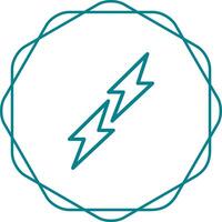 Lightning Vector Icon