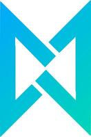 Conceptual Logo for the Letter M With Initial Letter M Logo Elements. vector