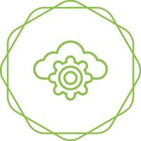 Cloud Computing Vector Icon