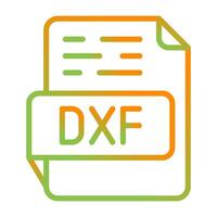 DXF Vector Icon