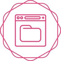 Browser Vector Icon