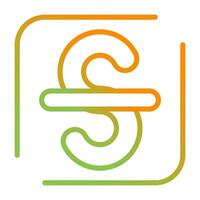 Strikethrough Vector Icon