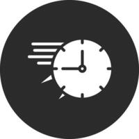 icono de vector de tiempo rápido