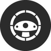 Steering Wheel Vector Icon