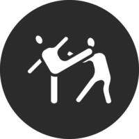 taekwondo vector icono