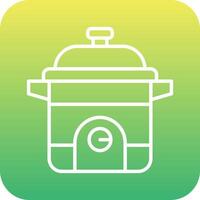 Rice Cooker Vector Icon