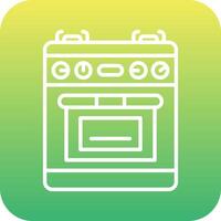 Gas Stove Vector Icon