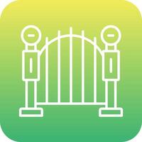 Gate Vector Icon