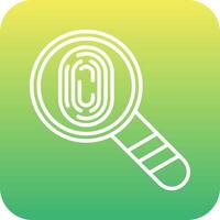 Fingerprint Vector Icon