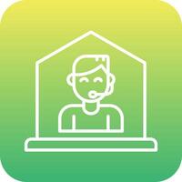 Call Center Vector Icon