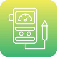 Voltmeter Vector Icon