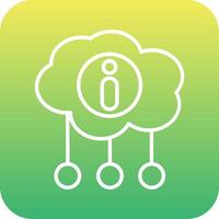 Cloud Computing Vector Icon