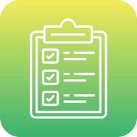 Check List Vector Icon