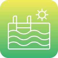 Swimming Pool Vector Icon