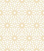 Seamless abstract geometric pattern in Islamic style vector