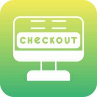 Checkout Vector Icon