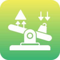 Seesaw Vector Icon