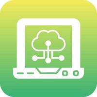 Cloud Computing Vector Icon