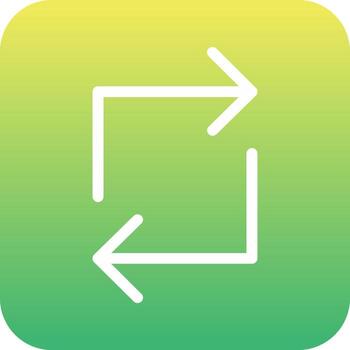 icono de vector de bucle