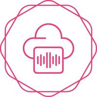 Audio Hosting Vector Icon